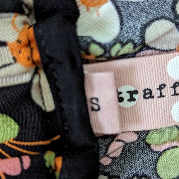 Traffic People High Waist Floral Margot Wide Leg Trousers women's sz S - Picture 11 of 14